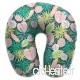 Travel Pillow Tropical Dream Teal Memory Foam U Neck Pillow for Lightweight Support in Airplane Car Train Bus - B07V3X8MBZ